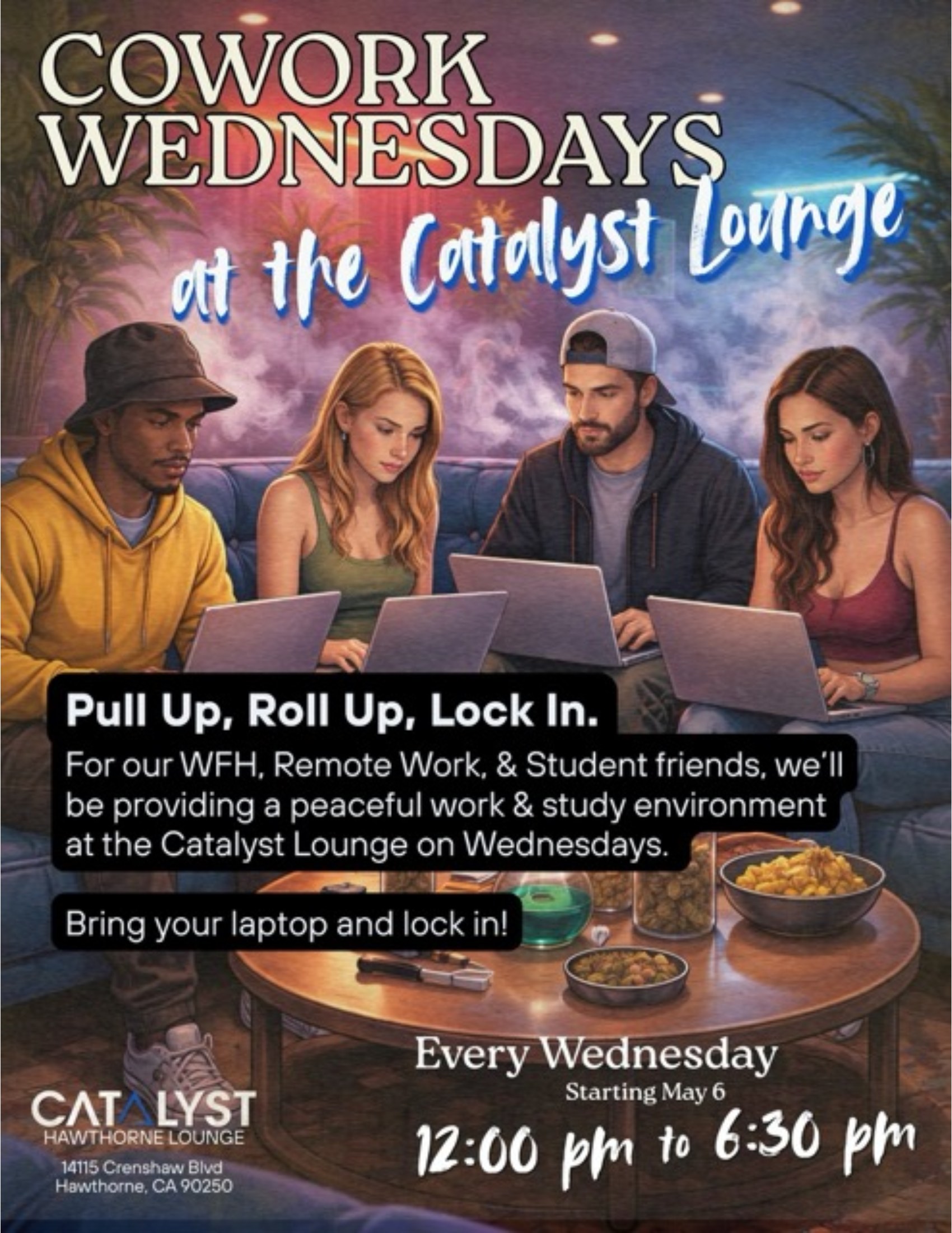 CoWork Wednesdays at the Catalyst Lounge
